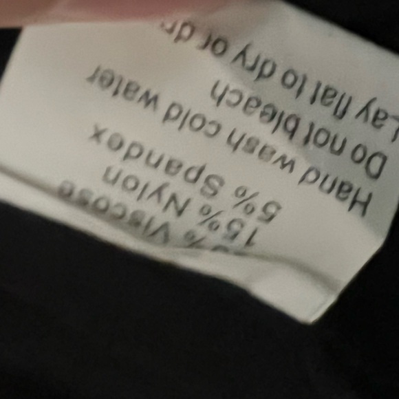 Ribbed zip up long sleeve sweater scallop hem mock neck beaded embellishments * - Picture 10 of 11